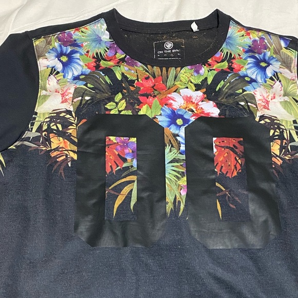Black 00 tropical sweatshirt - Picture 2 of 3